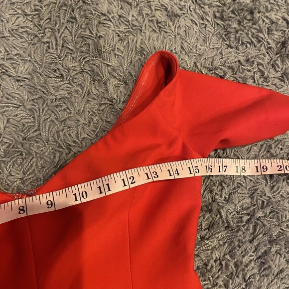Cinq À Sept NWOT Birch Sheath Dress in Scarlet Red Size 4 - Picture 12 of 16